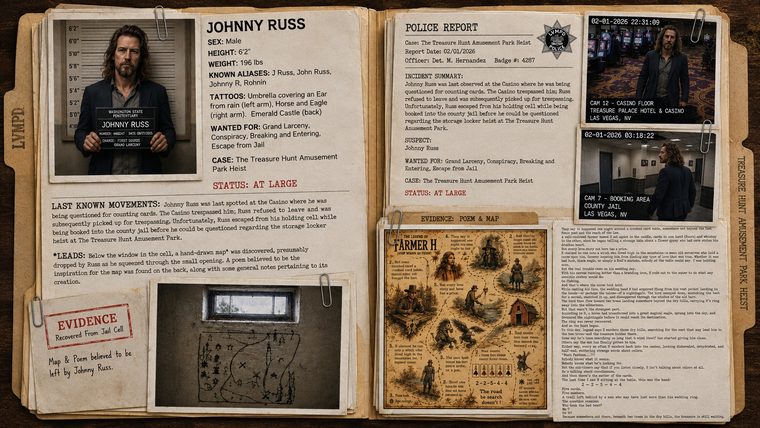 Case file 14 &mdash; suspect Johnny Russ